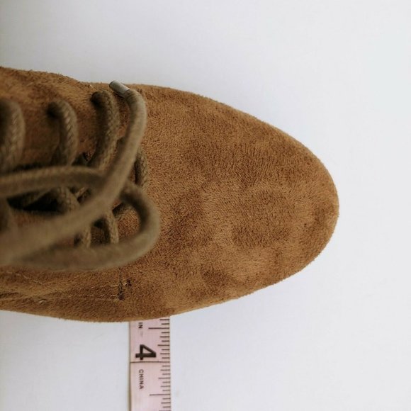 Forever Womens Program 33 Lace Up Ankle Boot 5 - Picture 7 of 10